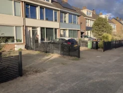 Discount Plus Danmark Schutting vuren - Tokyo louvre recht zwart (180 x 90 cm)