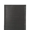 Plus Danmark Schutting wicker - Trend recht zwart (115 x 140 cm)