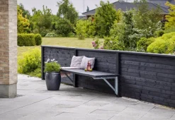 New Plus Danmark Schutting zelfbouw vuren Plus Plank recht zwart (174 x 91 cm)