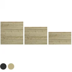 Discount Plus Danmark Schutting zelfbouw vuren - serie Plus Plank - groen geïmpregneerd