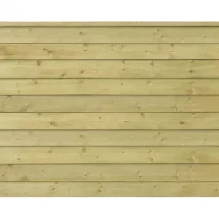 Outlet Plus Danmark Schutting zelfbouw vuren Plus Klink groen geimpregneerd (174 x 129 cm)