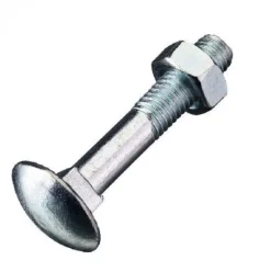 HomingXL Slotbout inclusief moer gegalvaniseerd M6 x 6,0 cm (50 stuks)