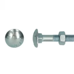 Clearance HomingXL Slotbout inclusief moer verzinkt M8 x 12,0 cm (50 stuks)