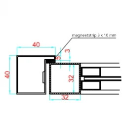 Hot HomingXL Stalen binnendeur met kozijn - Loft zwart - Rechtsdraaiend - 83 x 211,5 cm