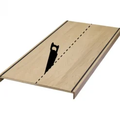 Best Stepwood Overzettreden met neus (2 stuks) - Eikenhout 3 mm toplaag Natuur - Incl. antislipstrip - 140 x 60 cm