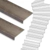 Hot Stepwood Traprenovatie set - 1 kwart draai - 13 treden SPC toplaag Verweerd eiken