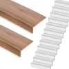 Discount Stepwood Traprenovatie set - rechte trap - 16 treden SPC toplaag Bruin eiken