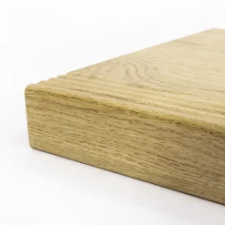 Stepwood Traprenovatie set - 2 kwart draai - 16 treden SPC toplaag Licht eiken incl. stootborden