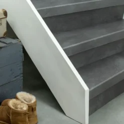 Hot Ekostairs Stootbord - PVC toplaag - Graniet - 150 x 23 cm