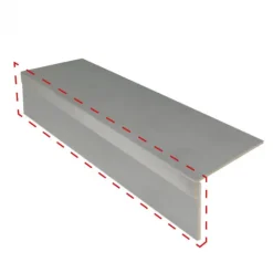 Discount Maestro Steps Stootbord (3 stuks) - Laminaat - Betonlook Light Grey Stone - 130 x 20 cm