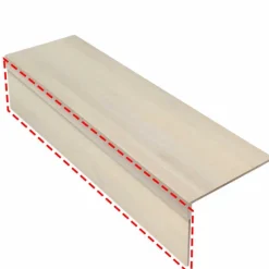 Discount Maestro Steps Stootbord (3 stuks) - Laminaat - Idaho Oak - 130 x 20 cm