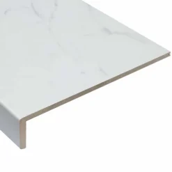 New Maestro Steps Stootbord (3 stuks) - Laminaat - White Marble - 130 x 20 cm