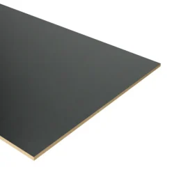 Bo Lundgren Stootbord dubbel - Laminaat - Zwart - 90 x 40 cm