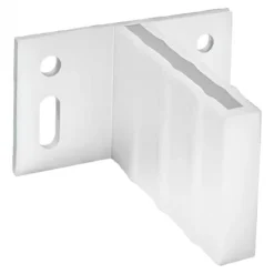 Sale C-Wood T-beslag wit aluminium voor schermen (2 stuks)