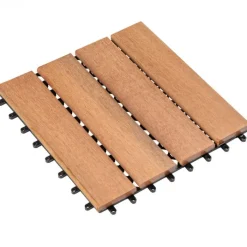 Clearance Smaragd Terrastegel hardhout Cumaru 30 x 30 cm (18 mm)