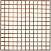 Smaragd Trellis scherm hardhout keruing recht (180 x 180 cm)