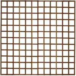 Smaragd Trellis scherm hardhout keruing recht (180 x 180 cm)