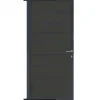 Hot C-Wood Tuindeur aluminium antraciet frame Modular - composiet antraciet (90 x 200 cm)