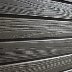 Online C-Wood Tuindeur composiet Rhombus Double zwart met zwart aluminium frame compleet (90 x 180 cm)