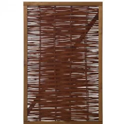 Clearance Plus Danmark Tuindeur gevlochten wilgen - Pil Standard (90 x 140 cm)