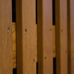 Sale Elephant Tuindeur hardhout cedrinho recht - Stripes (100 x 180 cm) schermdikte 4,5 cm