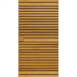 Smaragd Tuindeur hardhout geschaafd Stripes zwart - 100 x 180 cm
