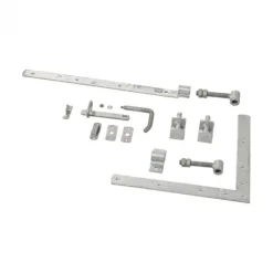 Clearance Plus Danmark Tuindeur vuren - Plank recht zwart incl. beslag (100 x 163 cm)