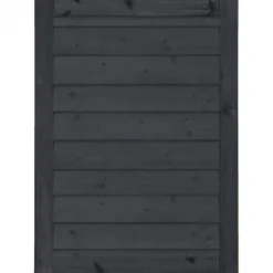 Sale Plus Danmark Tuindeur vuren Plus Klink recht zwart (100 x 125 cm)