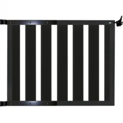 Hot C-Wood Tuinhek poort composiet Design antraciet met antraciet frame incl. hang- en sluitwerk (100 x 100 cm)