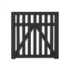 Sale Plus Danmark Tuinhekpoort vuren - Country recht zwart (100 x 98 cm)