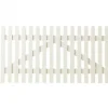 Plus Danmark Tuinhekpoort vuren - Retro recht wit (150 x 80 cm)