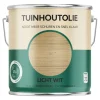 New Hermadix Tuinhout olie biobased - Licht wit 2,5 liter