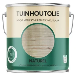 Outlet Hermadix Tuinhout olie biobased - Naturel 2,5 liter