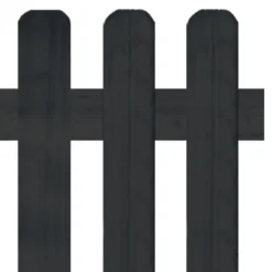 Discount Elephant Tuinpoort vuren zwart gelakt (180 x 80 cm) geschaafd