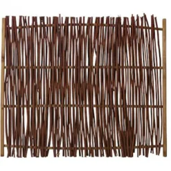 Plus Danmark Tuinscherm gevlochten wilgen - Pil Luksus (120 x 100 cm)