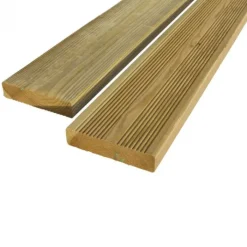 Outlet Plus Danmark Tuintrap hout lui - 5 treden - inclusief treden - 196 x 68 x 180 cm