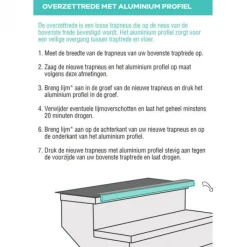 New Maestro Steps Uitloopprofiel - Alaska Oak - 130 x 5,6 cm