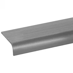 Hot HomingXL Uitloopprofiel - Trapkant aluminium - 15 x 40 mm (100 cm)
