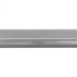 Hot HomingXL Uitloopprofiel - Trapkant aluminium - 15 x 40 mm (100 cm)