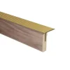 Outlet Bo Lundgren Uitloopprofiel Goud - Gavle Warm Noten - 136 x 6,3 cm