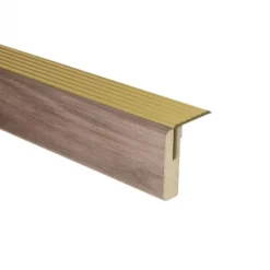 Bo Lundgren Uitloopprofiel Goud - Gavle Warm Noten - 90 x 6,3 cm