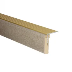 Discount Bo Lundgren Uitloopprofiel Goud - Örebro Grijs Eik - 90 x 6,3 cm