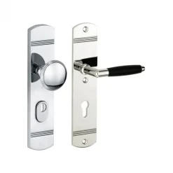 Hot Austria Veiligheidsset knop/kruk Forza - Marnie I rechthoekig kerntrek links - Mat Nikkel