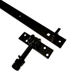 Hot HomingXL Verstelbare poortbeslag - Verzinkt zwart gepoedercoat - 67 cm