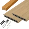 Online C-Wood Vlonder totaalpakket composiet semi massief co-extrusie 2,1x14 cm Sunset Teak (4 mtr) houtnerf