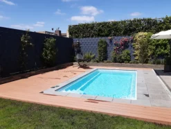 New DuoWood Vlonder totaalpakket composiet 2,5 x 14,6 cm Havana (5 mtr) grove ribbel