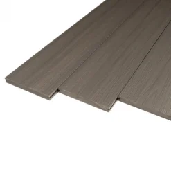 PrimeDeck Vlonder totaalpakket composiet massief 2,3 x 19 cm (3 mtr) Slate Grey vlak/houtnerf