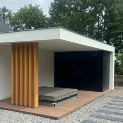 Discount aMbooo Vlonderplank bamboe Primaverde geolied white oak 2,0 x 14 cm Frans profiel/vlak