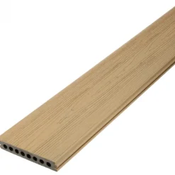 Outlet C-Wood Vlonderplank composiet semi massief co-extrusie 2,1 x 14 cm Sunset Teak naadloos