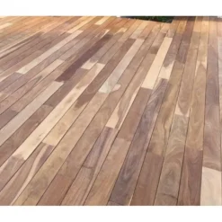 Outlet Smaragd Vlonderplank hardhout Ipé 2,1 x 14,5 cm geschaafd